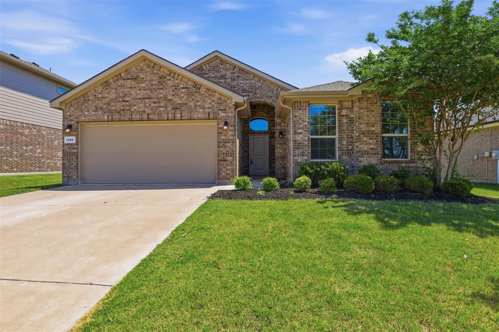 Back on the market, buyer was unable to complete financing requirements! Welcome to the sought-after community of Belclaire in Cleburne, TX! Conveniently located in the heart of Cleburne and just minutes from Lake Pat Cleburne, shopping, dining, schools, and local entertainment, this beautifully maintained home also offers a quick commute to Fort Worth via the Chisholm Trail Parkway. Belclaire features neighborhood ponds, walking trails, and a welcoming community atmosphere, making it one of Cleburne’s desirable places to call home. Built in 2020, this 4-bedroom, 2-bathroom home with a 2-car garage combines modern finishes, functional design, and energy-efficient features. Step inside and immediately notice the wood-look porcelain tile flooring that flows throughout the main living areas, offering both durability and style. At the front of the home, you’ll find three secondary bedrooms and a full bathroom, while the private primary suite is tucked away at the back of the home for added privacy. The spacious primary retreat features dual sinks, a garden tub, separate walk-in shower, and a large walk-in closet. The open-concept living, dining, and kitchen areas are perfect for entertaining and everyday living. The kitchen is equipped with granite countertops, stainless steel appliances, a gas cooktop, and a walk-in corner pantry, providing both beauty and functionality. Additional features include a tankless water heater for energy efficiency and endless hot water. If you’re searching for a newer home in Cleburne with modern upgrades, an open layout, and easy access to Fort Worth, this Belclaire beauty is one you won’t want to miss.