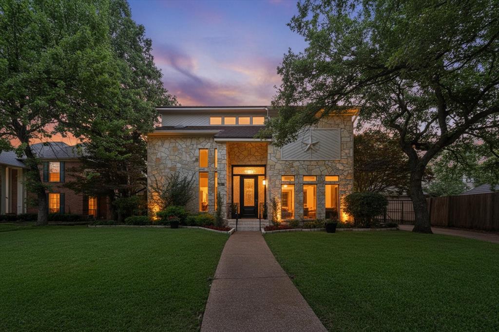 **Seller is offering $5000 in Seller Concessions** to help make this home yours, with an acceptable offer. Welcome to 4917 Wareham Drive, nestled in the prestigious Estates above Wimbledon in Arlington, TX. This stunning full-stone contemporary home offers a thoughtfully designed floor plan with 4 bedrooms, 3.5 baths, and 3,048 square feet of beautifully appointed living space. Priced to reflect cosmetic updates, this is a rare opportunity to add your personal touch to an exceptional floor plan in a prestigious community. From the moment you step inside, the soaring atrium windows in the breakfast room and a dramatic wall of windows in the living room flood the home with natural light and frame breathtaking views of the backyard. The catwalk staircase adds an architectural element that is both striking and functional. The kitchen features a center island, breakfast bar, granite countertops, and double convection ovens. The primary suite is a true retreat, boasting double closets and direct access to the incredible backyard oasis.
Speaking of backyard… Step outside and discover a rare double backyard option, perfect for entertaining, gardening, AND storing the boat or RV. The covered patio, outdoor sauna, and beautifully designed garden create a private sanctuary, while the breezeway to the garage adds everyday convenience.
Conveniently located with easy access to major highways, hospitals, and DFW Airport. Schedule your showing today!