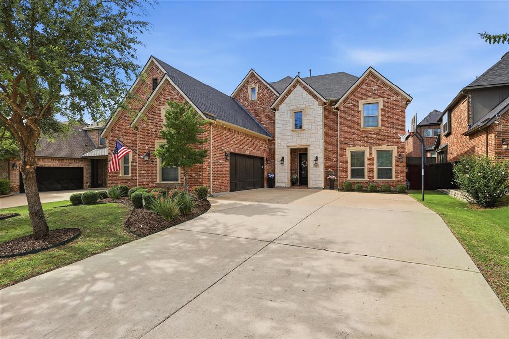 ***Fresh on Market, Texas Summer Ready*** Ideally located just off Custer Road with quick access to Hwy 121 & the Dallas North Tollway.  One of West Allen’s most desirable locations, boasting beautiful brick & stone architecture, a cedar garage door & mature landscaping, the home delivers outstanding curb appeal. Inside, an impressive two story foyer sets the tone for the elegance found throughout.  Carefully designed with 4-4-2.5 + Dine + Game + Media + Pool & Spa! Perfect floor plan features Two bedrooms downstairs. At the heart of the home, the expansive family room showcases soaring vaulted ceilings, a cast stone FP & a wall of windows that flood the space with natural light while offering beautiful views of the backyard oasis. This open concept design connects the family room to the chef inspired kitchen, creating the perfect gathering space for family & friends. The gourmet kitchen is loaded with upgrades, including extra custom cabinets, an oversized island, granite ctops, SS appliances, double ovens, a 5 burner gas cooktop and walk-in pantry.  Privately tucked away, the luxurious master suite features cathedral ceilings, direct patio access & an extended sitting area, ideal for a reading nook or exercise space. The beautifully renovated spa inspired bath offers a large walk in shower, separate vanities & a spacious walk-in closet.  Upstairs, you'll find an oversized game room & dedicated media room, providing endless opportunities for entertainment & relaxation.  Step outside & experience your own private backyard paradise, complete with Sparkling Pool & Spa, Covered Patio, Gas stub for outdoor grilling, & plenty of room to enjoy TX evenings with family & friends. Tankless WH, Radiant barrier, Low E Windows & Abundant storage. Combining a highly desirable location, exceptional floor plan, energy-efficient features, exemplary schools, & resort-style outdoor living, this remarkable West Allen home truly offers the lifestyle you've been waiting for.