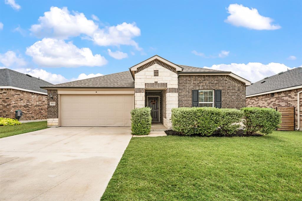 *OPEN HOUSE SUNDAY JULY 26TH 1 TO 3PM *  Tired of choosing between fixer-uppers in your budget or new construction that seems to get smaller and smaller? This beautifully maintained, one-owner home offers the move-in-ready option buyers have been waiting for. Built in 2020 and tucked near the end of a quiet cul-de-sac in LakePointe, also legally known as The Parks at Boat Club, it features 3 bedrooms, 2 baths, a two-car garage, minimal carpet and a functional single-story split-bedroom layout. The open living area flows into a kitchen with granite countertops, a center island, breakfast bar and pantry, while the private primary suite includes dual sinks, a garden tub, separate shower and walk-in closet. The fenced backyard is already ready to enjoy with an oversized covered patio offering plenty of room to grill, entertain, relax or add a hot tub—no renovation budget or weekend project list required. Residents enjoy access to neighborhood amenities, proximity to Eagle Mountain Lake and a convenient location within Eagle Mountain-Saginaw ISD, including nearby Lake Pointe Elementary, Wayside Middle School and Boswell High School. Affordably priced and ready from day one, this is the home where you can unpack, invite people over and start living.