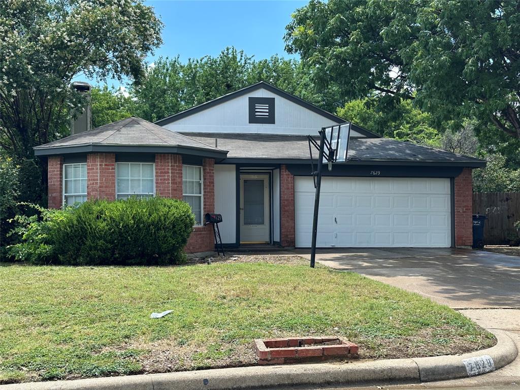 Welcome to this spacious 3-bedroom, 2-bath home located in the desirable Huntington Village addition in Keller ISD. Offering 1,471 sq ft of living space, this property is being sold as is, providing a great opportunity for buyers to add their personal touch. Please note, the owner has never lived in the home.The heart of the home is the generous living room, featuring a striking rock fireplace — perfect for cozy evenings or entertaining guests. The large primary bedroom measures an impressive 15’ x 18’ and boasts its own inviting fireplace, creating a private and comfortable retreat.
Whether you’re a first-time buyer, investor, or someone looking to customize a home to your tastes, this property has tons of potential. Don’t miss your chance to own in a well-established neighborhood with convenient access to local amenities.  Buyers and Buyers Agents to verify all information.
