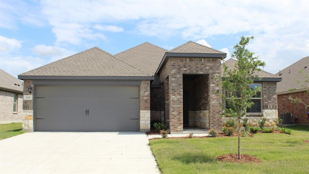 New! Great open concept floor plan! Three bedrooms, two full baths, with covered patio. Home includes, island kitchen, granite counters throughout, LED lighting, full sprinkler system, professionally engineered post tension foundation, and much more!
Come see this stunning new community in Caddo Mills nestled between Hwy 66 and I-30. Enjoy small town country living with access to downtown Dallas only 42 miles away. With a playground, community pool, and 3 large lakes under an hour away, there’s no shortage of outdoor fun available with this neighborhood. This community has something for everyone! Schedule a tour today!