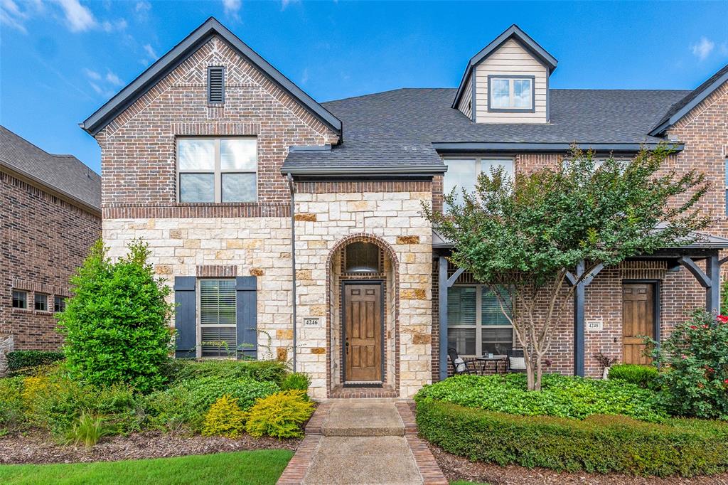 Beautifully maintained corner unit townhome in the highly sought-after Viridian community! This light-filled end unit offers the ultimate lock and leave lifestyle with 3 spacious bedrooms, 2.5 baths, designated study space and an open-concept layout designed for both everyday living and entertaining. The kitchen features abundant custom cabinetry with a large pantry, stainless steal appliances, granite counters and sizable island that graciously opens to the dining and living areas. Gorgeous wood floors downstairs and walls of windows throughout create a warm yet airy feel. Upstairs, enjoy a versatile second living area ideal for a gameroom, gym or second study. Spacious primary bedroom boasts vaulted ceilings, a spa like bath that features dual sinks and a massive walk-in closet. Two sizable upstairs bedrooms with large closets and a full bath complete the second floor. Located just steps from top-rated Viridian elementary school, this home is surrounded by resort-style amenities including lakes, trails, pools, tennis courts, sailing center, parks & walking paths. This home offers the perfect blend of low maintenance living and an active lifestyle in the heart of Arlington!