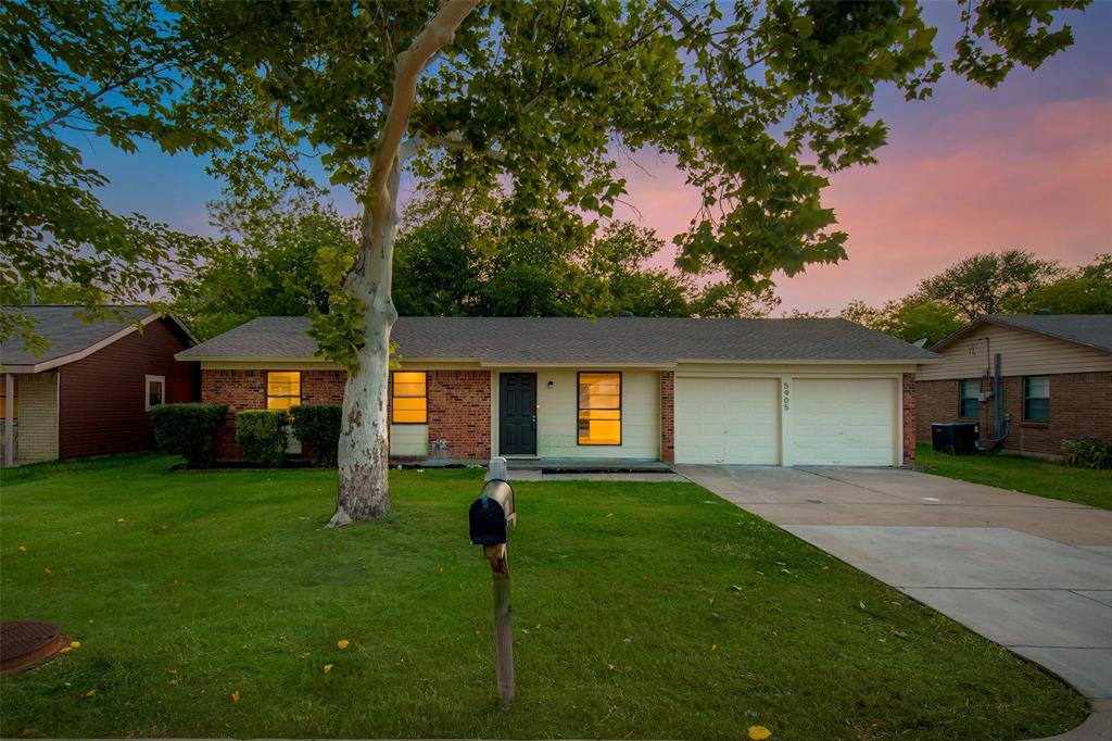 Come view this upgraded and updated stunner is desirable Birdville ISD. Home has just received a long list of improvements and upgrades. The kitchen is new and includes new granite counters, white shaker style cabinets and new stainless steel appliances. The luxury vinyl plank is new. The paint is neutral and fresh. The bathrooms have been updated. The light fixtures and plumbing fixtures are new. The house has a fenced back yard. Walk to great schools, park and shopping.