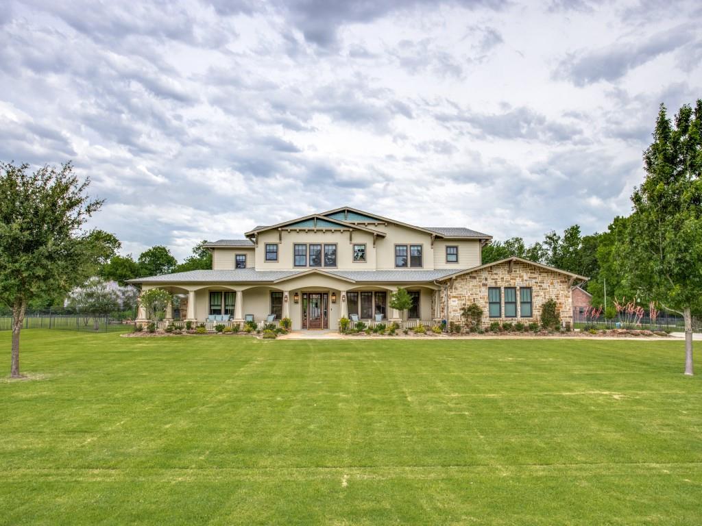 **OFFER DEADLINE ON TUESDAY, 6-14 AT 9:00 PM**Country living in the Heart of Frisco on 1.71 Acres!! A once in a lifetime Custer Creek Farms opportunity in sought after Frisco ISD!! Exquisite 2017 built luxury craftsman home with amazing architectural characteristics & incredible curb appeal in a secluded,private cul-de-sac. Impeccably maintained one owner home offering 6 BRs,5 baths,study,game room,3.5 car garage,abundance of natural light & breathtaking private back yard. Retreat-resort style relaxing diving pool with fountains & spa,extensive outdoor living space for entertaining with an open FP, pool house, outdoor kitchen area& lush manicured landscaping.Construction with insulated concrete forms from Fox Blocks & 2x6 exterior walls. Solid white oak throughout.Whole home Video distribution & Nuvo audio with speakers in 16 locations.Ext. is Upgraded Stucco, Stone & Hardie board.Whole home has water softener. Kitchen with soapstone counters,Thermador 36”Pro Rangetop,2 Bosch Benchmark