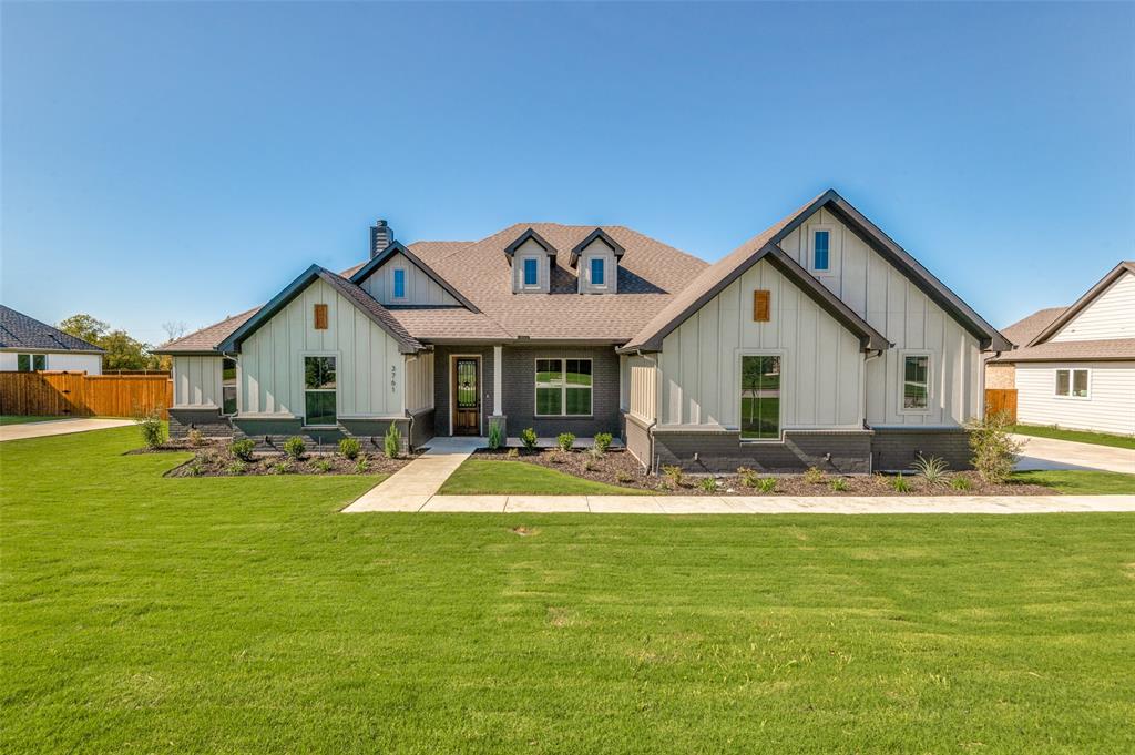 Built by a longtime Lakewood & University Park custom home builder, this is not your ordinary spec home. This gorgeous custom home sits on one third of an acre, is move-in ready & offers many upgrades. Features include a gourmet kitchen with SS appliance package that includes a built-in side-by-side refrigerator & freezer combo & double ovens, gorgeous custom cabinetry, dedicated half-bath for guests, game room, study, upgraded lighting & ceiling fans throughout, cased openings & windows, sink in laundry room, engineered wood floors, 2 50-gallon water heaters & more! 2 of the bedrooms offer en-suite bathrooms & all bedrooms offer spacious walk-in closets. Engineered foundation design with concrete piers installed prior to the construction of the foundation. There is a $20,000 closing cost allowance to assist with interest rate buy-downs & the builder's partnered lender is offering an introductory 4.5% interest rate for qualified buyers (call for details).