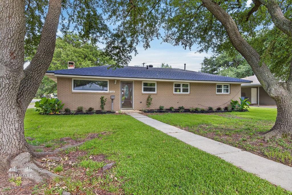 NEW roof, NEW HVAC and all major systems in GREAT shape! You have to see this one in person! Welcome home to this beautiful, fully updated 3 bedroom, 1.5 bathroom home in the highly sought-after Greenacres neighborhood! Perfectly situated on a desirable corner lot with gorgeous professional landscaping and striking curb appeal, this property has so much to offer. The seller has spared no expense addressing the big-ticket items, including a brand new premium 30-year architectural shingle roof, a complete HVAC overhaul with a new exterior condenser and new interior evaporator coil, brand new energy-efficient windows throughout, and a slab foundation professionally stabilized by the industry-leading Ram Jack Foundation. The master bedroom features a private, attached half-bath ensuite. Step inside to a bright and spacious living room paired with a separate formal dining room. The entire home has been refreshed from top to bottom with fresh paint, new fixtures, and sleek new flooring spanning across the living spaces and all bedrooms. The fully updated kitchen features elegant granite countertops, SS appliances and a tile backsplash. The outdoor space is just as impressive, featuring a fully fenced-in backyard with a handy storage shed, plus additional dedicated storage located at the back of the carport. Nestled in a fantastic, quiet neighborhood known for its excellent school district, you are just moments away from everything Airline Drive has to offer, including quick access to the area's best shopping and dining. This home is priced to sell, completely turn-key, and ready for you to schedule a private tour today!