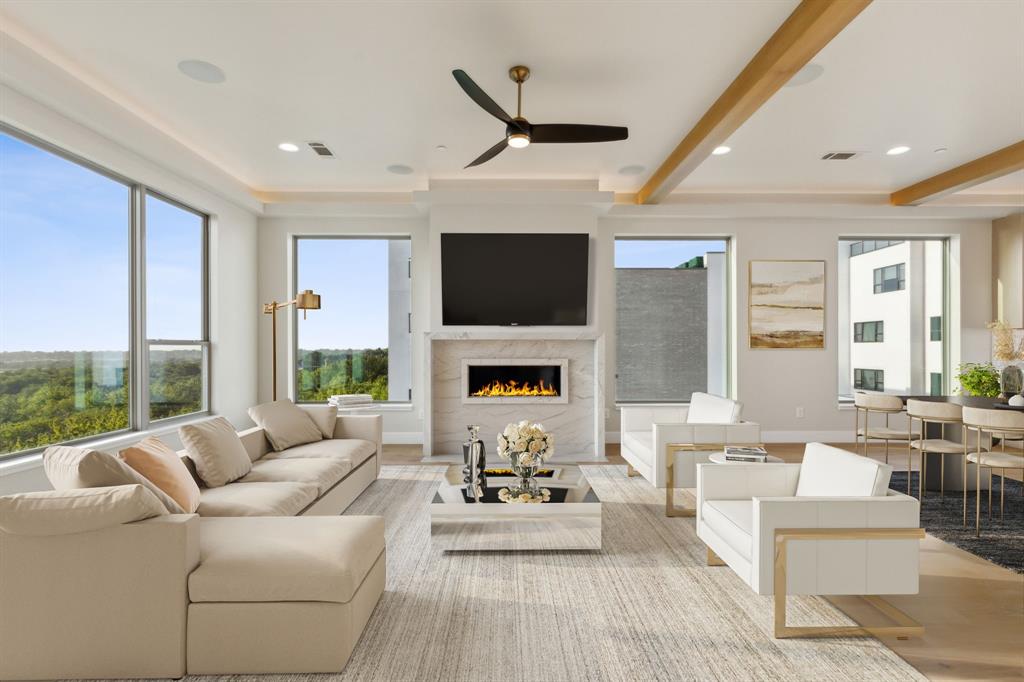 This very rare and exclusive luxurious custom townhome community consists of  25 units with individual rooftop entertainment areas (optional grill and fireplace), small yard, community pool, and dog park! Plan A has 3 spacious bedrooms, 3.5 baths, 2 car garage. Kitchen has quartz or granite counter tops, custom cabinetry, top of the line appliances (per budget) and optional elevator. Conveniently located just minutes from DFW International Airport, downtown Dallas, Las Colinas, and major freeways such as I-35, LBJ 635, and President George Bush Turnpike. Outdoor activities include shopping, dining, and a 5000 seat amphitheater with lake views.