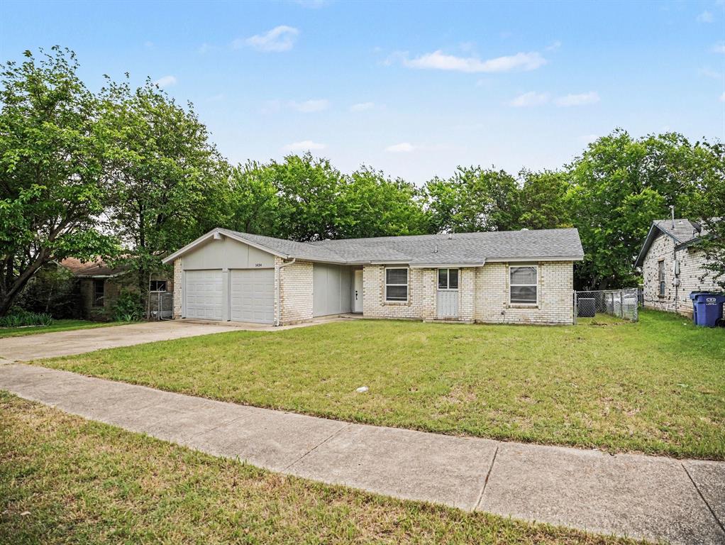This four-bedroom, two-bathroom home is located in the established Pebblebrook neighborhood.  

The interior offers a traditional floorplan that provides a classic sense of structure throughout the living spaces. The heart of the home is the updated kitchen, which features modern quartz countertops and stainless steel appliances. The flooring throughout is a functional mix of carpet and ceramic tile. For added convenience, the primary bedroom includes a large walk-in closet.  

The property also includes an attached two-car garage. Outside, the fenced-in backyard is spacious and offers endless possibilities for gatherings, gardening, or simply enjoying a morning coffee.  

Situated in a prime location with a South orientation, this home is nestled in a community with convenient access to schools, parks, and I-35. Similar to the flow seen in Example of Public Remarks_2.docx, this home combines traditional charm with modern updates.  

Schedule your private showing today!