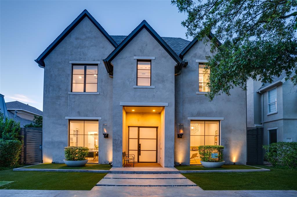 Welcome to 4424 Mockingbird Parkway, a luxurious custom built home. This 5,548 sq. ft. residence, built in 2016, features 5 spacious bedrooms, each with an ensuite bath, walk in closets, and custom cabinetry. The master suite is a retreat with an elegant fireplace, mirror barn doors, a large walk-in closet, and a luxurious bathroom with high end finishes, a steam shower, and a freestanding tub. The chef’s kitchen boasts a Miele refrigeration wall, Dacor dual fuel range, and an 11 ft. family style bar. The 2nd floor family or game room doubles as a 6th bedroom with a half bath and bar, perfect for movie nights. The 3rd floor bedroom or gym includes a preinstalled Tonal system. The backyard is an entertainer’s paradise with a heated, self-cleaning pool, outdoor shower, and BBQ area, all wired for music. Over half a million in upgrades, this smart home features app controlled Sonos, motorized shades, LED lighting, and security systems, plus two utility rooms, a wet bar and MORE!