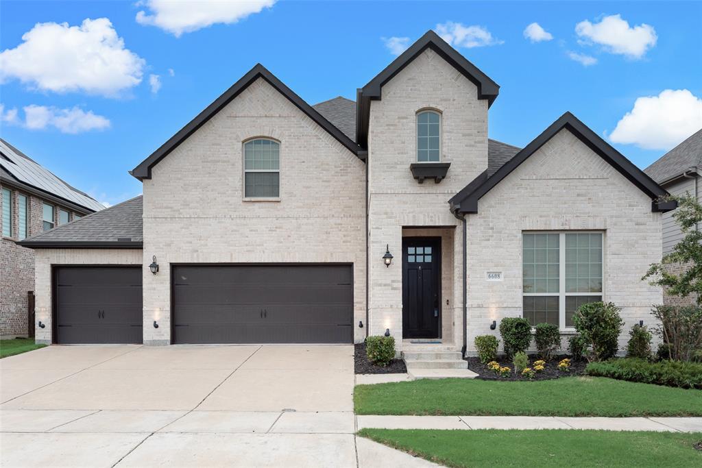 Pristine, meticulously maintained one-owner home in McKinney’s highly sought-after Barcelona community, zoned to acclaimed Frisco Independent School District. Thoughtfully designed for both everyday living and entertaining, the flexible floor plan features a private primary suite, guest bedroom with full bath as well as dedicated office or formal dining space on the main level, plus two spacious bedrooms upstairs along with game and media rooms complete with projector and surround sound, perfect for movie nights and game days. The upgraded kitchen is the heart of the home, showcasing quartz countertops, abundant cabinetry, and high-end KitchenAid appliances. Additional highlights include stylish accent walls, a gas-start wood-burning fireplace, tankless water heater, EV charger, whole-house surge protection, and a bidet-ready primary bath. Enjoy relaxing Texas evenings in the backyard featuring green space and an outdoor kitchen area ideal for entertaining. Centrally located across from a community green space and just minutes from premier shopping, dining, and major commuter routes, this home offers the ideal blend of comfort, convenience, and family-friendly living in one of McKinney’s most desirable neighborhoods.