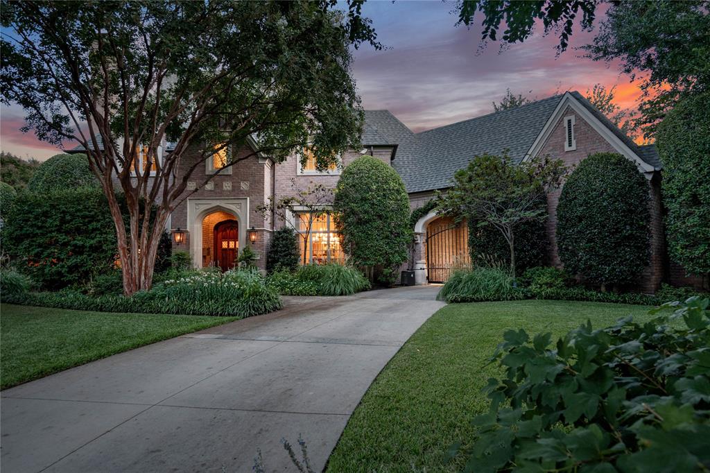 On a prominent corner in one of Dallas’s most prestigious enclaves, this 6,650 SF architectural masterpiece delivers the pinnacle of refined living. Behind its stately façade, a dramatic foyer is flanked by formal living and dining rooms, setting an elegant stage for both grand entertaining and intimate gatherings. Beyond, the light-filled family room anchors the home’s main living space, seamlessly flowing to a charming breakfast area warmed by its own fireplace and enhanced by a custom coffee bar.

The gourmet kitchen is a culinary showpiece—dual sinks, a Wolf commercial-grade range, built-in refrigerator, generous island, and exceptional storage—crafted for both the serious chef and gracious host.

The grandeur primary suite is a true sanctuary, offering vaulted ceilings, a spa-like bath with soaking tub and walk-in shower, and a custom-designed closet worthy of a boutique.

A richly paneled executive office, serene guest suite, and sophisticated powder bath complete the first level. Upstairs, a sprawling game room with a wet bar, a fully equipped media room, and three additional bedrooms—each with an ensuite bath and a walk-in closet—offer unmatched comfort for family and guests.

Outdoors, lush landscaping frames a sparkling pool and spa, while a covered patio with a fireplace and a full summer kitchen invites year-round al fresco living. A porte-cochère leads to the car court, and the garages are fit for three cars, completing this rare offering.

Positioned within Preston Hollow Elementary, and minutes from Dallas’s most elite private schools, luxury shopping, fine dining, and the Dallas North Tollway, this home defines Preston Hollow living at its finest.