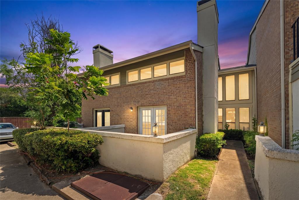 Charm and character converge at 9623 Walnut St #8102, a two-story condo tucked within a wonderful, well-established Dallas complex. Offering 1,229 square feet of inviting living space, this two-bedroom, two-and-a-half-bath residence is ready for you to make it your own.

Warm wood flooring sets a welcoming tone across the main level, greeted by a glass entry door with screen. The vaulted living room centers on a cozy fireplace, while a French door dressed in reflective film opens the space. The kitchen shines with marble countertops, a new stainless steel stove and microwave, ample storage, and a breakfast bar. Two upgraded bathrooms add polish.

Upstairs, the primary bedroom enjoys a ceramic-tiled balcony and matching balcony door. Below, a stone-paved enclosed patio invites easy entertaining. The HOA covers water, trash, and exterior insurance for effortless living.

Buckingham Park sits less than a mile away. Priced to attract savvy buyers—schedule your private showing today!