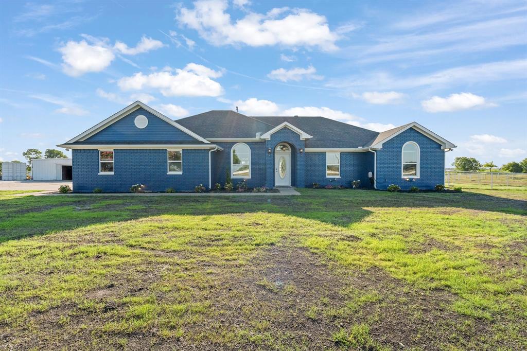 Experience the perfect blend of luxury and country living on nearly 10 picturesque acres in Waxahachie. This exceptional property offers peaceful surroundings, incredible amenities, and endless possibilities for both work and play.

The beautifully renovated kitchen is a true showpiece, featuring brand-new countertops, a built-in wine chiller, an inviting coffee bar, and an expansive butler’s pantry that leads into a traditional walk-in pantry, providing exceptional storage and functionality. The spacious living area is centered around a cozy fireplace, while smart home technology adds modern convenience throughout.

Step outside to your private backyard oasis complete with a stunning in-ground pool, expansive covered back patio, front and backyard irrigation, freshly done hydro seeded yard, mature fruit trees, and two scenic ponds. Three lean-tos in the cross fenced acres provide excellent shelter for cattle, making this property ideal for those seeking a hobby farm or country lifestyle.

A standout feature is the detached office building located near the entry of the property, offering incredible flexibility for business owners, remote professionals, or multi-generational living. Complete with four private offices, a coffee lounge, and a half bath, this space could easily serve as a professional workspace, guest quarters, studio, or additional living area. Office includes central heat and AC, its own septic, plus all utilities connected. 

Whether you’re entertaining by the pool, enjoying the peaceful acreage, caring for livestock, or running your business from home, this one-of-a-kind property offers the space, privacy, and versatility you’ve been searching for—all just minutes from the conveniences of Waxahachie.