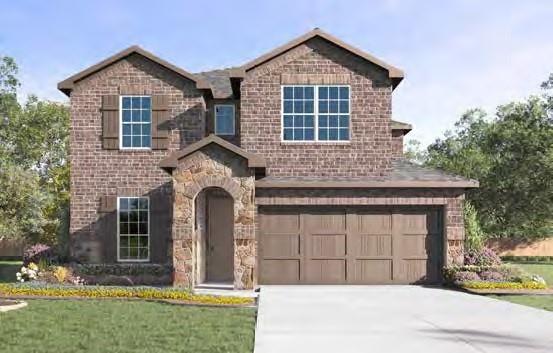 This stunning architecturally designed home comes with sod, sprinklers, and front landscape per community std. Be inspired in your gourmet kitchen with beautiful cabinets, and a stainless steel range and dishwasher. Enjoy your elegant main bedroom suite with a luxurious bathroom that includes a walk-in shower and spacious walk-in closet. Home features tankless water heater (per community std.) and a smart home package. Photos shown here may not depict the specified home and features. Elevations, exterior interior colors, options, available upgrades, and standard features will vary in each community and may change without notice.