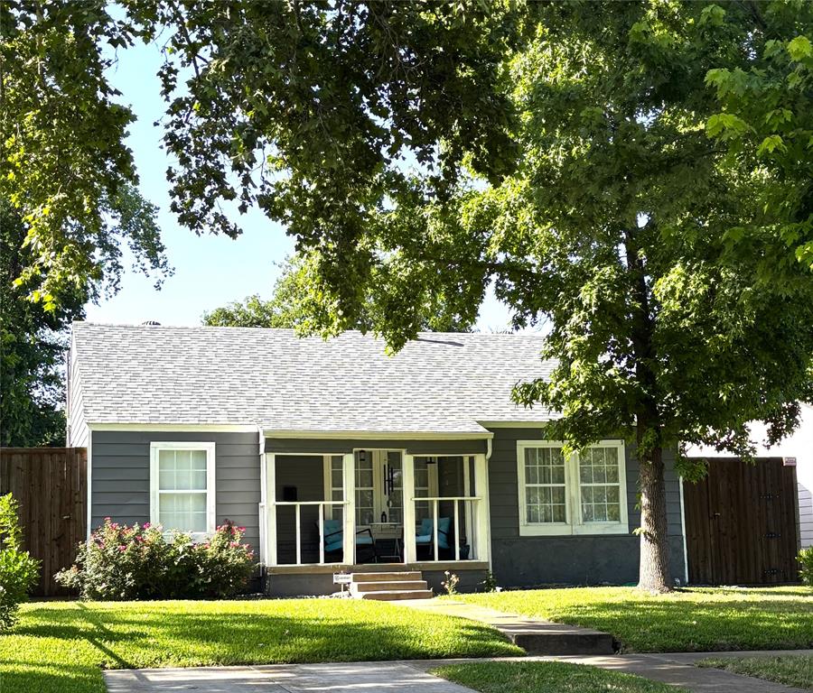 ***PRICE REDUCTION***FULLY FURNISHED INCLUDING SECTIONAL SOFA, BEDS, REFRIGERATOR, WASHER AND DRYER AND ALL LINENS!!***  You will fall in love with this adorable 3 bedroom home in the historic Arlington Heights area of Fort Worth!  Completely updated with a remodeled kitchen and bathroom, new appliances, new roof, water heater, total home water softener system and HVAC system.  There is a sunroom that is air conditioned and can be used as extra living space.  The backyard is spacious and has a large patio that is perfect for entertaining.  The 2 car garage is rear entry and has a separate room that could be used as an office, workshop or man cave.  The location is outstanding - minutes away from tons of great restaurants, downtown Fort Worth, Dickie's Arena, the Arts District, the Stockyards and the medical district.  Currently being used as a short term rental for professionals working in the medical district.  Perfect investment property - detailed rental information available.