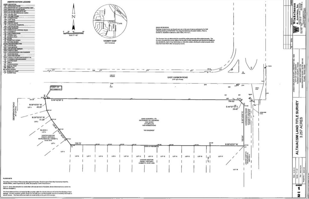 Walker, Josiah Survey - Land