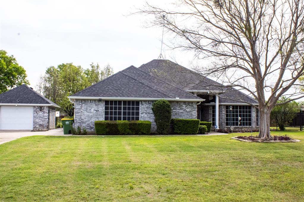 Welcome to this beautiful one-owner home tucked away in a quiet cul-de-sac in Burleson, sitting on just over an acre of land. Designed for those who love seamless indoor-outdoor living, this property truly has it all including a Brand New Roof.  The heart of the home is the spacious chef-inspired kitchen, featuring double ovens, a large center island, abundant counter space, granite countertops, built-in desk, and beautiful & extensive cabinetry all flowing effortlessly into two family rooms and a dining area for the perfect open-concept layout. Natural light pours in throughout the home, highlighting the generous living spaces, including a third living area, formal dining room, and oversized utility room. The private primary suite offers a relaxing retreat with its own ensuite bath, while the two additional bedrooms are generously sized, providing comfort and flexibility for family, guests, or a home office setup. Step outside to your own private retreat where entertaining is effortless. Enjoy the sparkling pool, charming gazebo, built-in grill, and expansive covered patio, all overlooking a breathtaking view that is truly priceless.
This is more than a home—it’s a lifestyle. Don't miss out ...this will go quick!