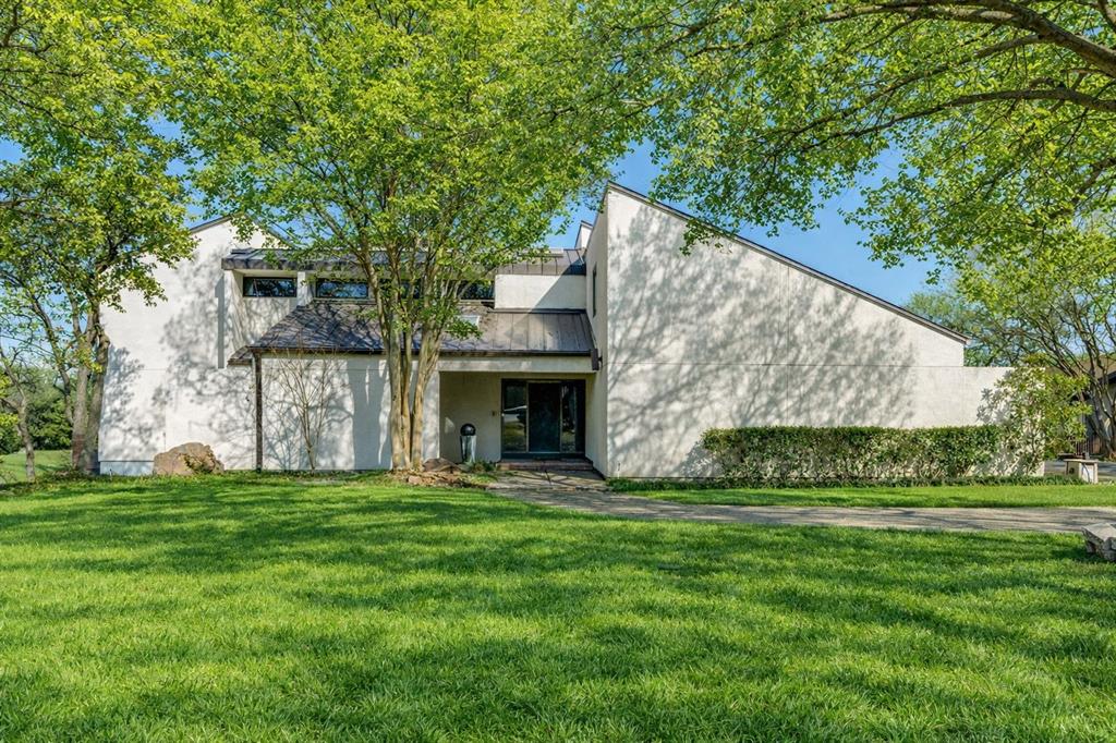 Contemporary home located on a beautiful tree shaded lot. This Home was uniquely designed and built with Split Levels for efficiency from its striking entry through each level unveiling new character of each room. Bright and cheerful kitchen and breakfast areas. Note the beauty in the amazing Family Room and Stained Glass in Formal Dining room Ceilings which offers full Heart Redwood Ceilings and trim. Full length Windows for perfect lighting. Each of the 3 or 4 bedrooms have their own character with 3 full baths. Forth small bedroom makes easy study or office. Multiple Decks overlooking amazing landscaped lawn and fabulous Pool and entertaining area. Unique and heavy Front Door and Garage Door of solid wood designed especially for this home. This home has recent updates throughout.