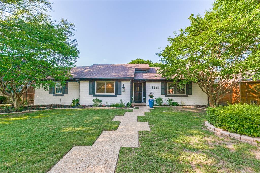 Back on the market after buyers got cold feet...Beautifully laid out open concept home in desirable Prestonwood in Richardson ISD's sought after Bowie Elementary School catchment area. The spacious main living area features accent beams and a stately fireplace flanked by elegant built-ins. The gourmet kitchen has granite countertops, glass front cabinetry, gas cooktop, double oven and an awesome walk-in pantry. The spacious primary suite includes an ensuite bath featuring double vanities, separate shower, soaking tub, and dual walk-in closets. The secondary bedrooms all have large closets. and  ample natural light. Endless hot water is provided by tankless water heater. This is a lovely home in a great neighborhood, served by top rated schools within Richardson ISD and conveniently located close to shopping, dining, 635 and North Dallas Tollway.