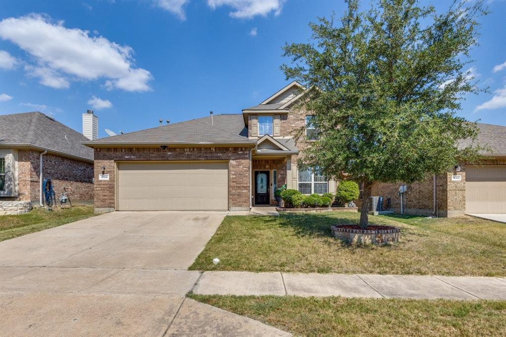 HUGE SALE in Northwest ISD. Huge price break, Motivated seller. This amazing 2 story traditional home will be at the top of your list from the moment you drive up! Situated on a cul-de-sac street with fantastic curb appeal & custom upgrades that reflect today's custom color palette & stylings! Upon entering, you are welcomed by a double story entry, an abundance of natural lighting, and a private office with a custom accent wall that create tons of warmth and character! The spacious large open living room & kitchen area makes entertaining a breeze! Equipped with stainless appliances, gas burner stove, recessed lighting, breakfast bar, pantry, plus rich dark cabinets balanced by beautiful granite countertops! The main level primary retreat has a private suite that features a walk-in closet, walk-in shower, and soaking tub perfect for relaxing after a long day! The 2nd floor offers 3 additional bedrooms all with WIC, 2 full baths, and a game room! Fully fenced yard with covered patio & plenty of space for trampolines, playscape, and awesome summer parties! 
Public Driving Directions: Head south on John Day Rd. Turn right onto Rancho Canyon Way. Turn right onto Serrano Ridge Rd. Turn left onto Bromeliad Dr. Turn left at the 1st cross street onto Mariposa Lily Ln. Property is on the left
Private Rmks: Information provided is deemed reliable but is not guaranteed and should be independently verified. Buyer or Buyer's agent to verify measurements, schools, tax, etc. Please note video and or audio equipment by seller may or may not in use