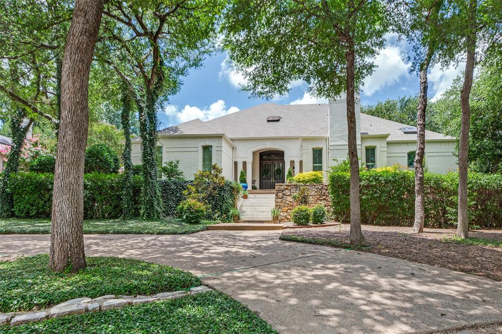 Nestled in a serene, wooded setting, this stately five-bedroom, three-and-a-half-bath home offers a perfect blend of elegance and comfort. The spacious layout includes oversized living spaces, a gourmet kitchen, and a luxurious master suite. Ample storage throughout ensures everything has its place. Interior recently painted and newer wood floors, Step outside to enjoy the inviting swimming pool, extended covered patio and play space perfect for relaxing or entertaining. Located nearby the highly acclaimed Overton Park Elementary School, this home also boasts convenient access to highways, shopping, dining and scenic trails.