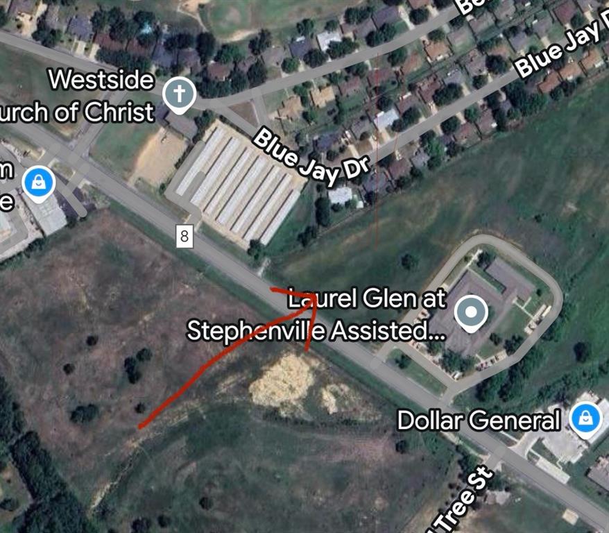 Just over 2 acres of prime road frontage in front of new senior housing community.  Great spot to put your business!