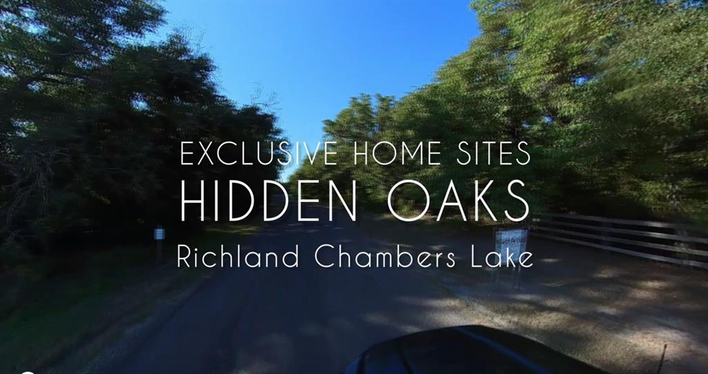 Priced to sell, under assessed value. Rare 4.83-acre wooded homesite in Hidden Oaks at Richland Chambers Lake! One of the largest lots in the community, this beautiful property offers mature trees, privacy, and plenty of room to build your dream home, barndominium, or weekend retreat. Horses permitted. Enjoy community amenities including a private boat ramp just minutes away for easy lake access. Conveniently located approximately one hour from Dallas and only 15 minutes from Corsicana, offering the perfect balance of peaceful country living and accessibility. Opportunities for large acreage lots near the lake are becoming increasingly rare—don't miss your chance to own a piece of Hidden Oaks.
