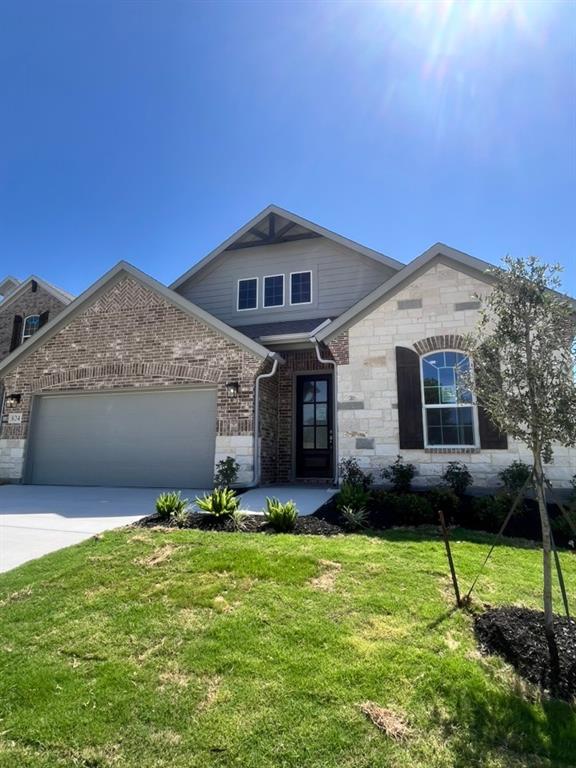 Estimated August 2026 completion! Ask us about our Trade In Trade Up program, we can buy your home! At Riverside Homebuilders, we pride ourselves in providing unique homes with floor plans that are as individual as our customers. This 3-bedroom, 2-bathroom home has a galley feel with an open floor plan. Walking into the grand foyer you’ll find yourself right at the entrance of the kitchen being welcomed by scents of freshly-baked cookies or a mouthwatering meal being prepared. The flex room in the front of the home can be easily utilized as another bedroom if needed or a den for reading and relaxing. Through the kitchen, you’ll find the cabinets open to the dining and living rooms at the heart of the home. A corner pantry gives you plenty of storage for snacks, canned goods, small appliances, and planning for a rainy day. To the right of the dining room lies the 2-bedroom wing. Whether for kids or guests, these rooms offer plenty of space with the convenience of their own full bathroom. Or, if you’re a new family preparing for your first little one, the secondary bedroom is close enough to the owner’s bedroom to feel safe having your baby sleep in their crib. The owner’s suite is nicely situated in the back corner with its own hallway to create the feel of your own private getaway. Enter the L-shaped bathroom through magnificent double doors. This floor plan offers one of our largest walk-in closets; we’ve maximized the space to offer enough room to change into that perfect outfit. Never track mud into your home again because the San Gabriel II has the laundry room situated off the garage. The unique layout of this home gives you the chance to do something different than all your friends while still providing a comfortable space to live and entertain.