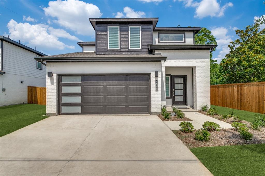Airbnb usage allowed. Beautiful home conveniently located in a new development neighborhood of West Dallas 10 minutes from Downtown. Offering over 2000 square feet and an open concept floor plan this listing is all modern and clean finishes. On the first level, owner has done upgrades of luxury flooring, marble fireplace, as well as floor to ceiling windows leading to patio and backyard. Located on the main level is the half bath, kitchen, living room and primary. and Heading into the primary suite with a standing shower and spa-like soaking tub combo there is a ton of natural light. Entering the second story you are greeted to the game room, three secondary bedrooms, a bathroom and tons of potential for flex space or working from home. Backyard area has tons of space for pets, games, entertaining as well as direct entry to the park bordering the back of the property.