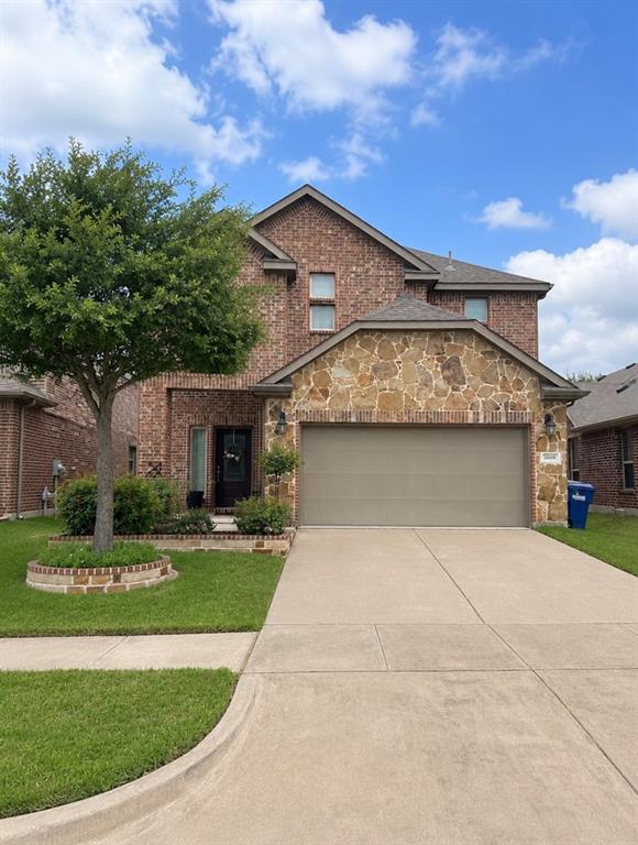 Welcome to this beautiful 3-BR, 2.5-bath home with two spacious living areas, located in the highly desirable Highlands at Westridge community & served by the HIGHLY ACCLAIMED PROSPER ISD. This family-oriented neighborhood offers the perfect blend of comfort, convenience, & community living. Ideally situated in McKinney, you'll enjoy easy access to all amenities-shopping, dining, entertainment, schools, and major thoroughfares including Hwy-380, US-75, Highway 121, DNT, Preston Road, and Coit Road, making commuting throughout the Metroplex a breeze. The spacious primary suite is conveniently located on the first floor and features a luxurious ensuite bath with dual vanities, a separate soaking tub and shower, and a huge walk-in closet. The oversized kitchen is designed for both everyday living and entertaining, offering abundant cabinetry, generous counter space, a gas range, and a walk-in pantry. Enjoy the beauty and practicality of easy-maintenance, allergy-friendly wood flooring throughout the main living areas. The cozy fireplace serves as a warm focal point in the family room, while the spacious dining area easily accommodates an extended dining table, making it ideal for holiday meals & family gatherings. The kitchen, dining area, & family room flow seamlessly together, creating an inviting open-concept space perfect for entertaining family & friends. Upstairs, a large game room that is perfect for movie nights, gaming, a home office, or a second living area. Two BRs share a convenient Jack-& Jill bathroom, providing both privacy & functionality. Easy-maintenance backyard with playset ready for your kids to enjoy outdoors. Full sprinkler system, & EV charger ready in the garage adding convenience for electric vehicle owners. HOA offers a community swimming pool & pavilion. This home is perfect combination of space, comfort, & location in one of McKinney's most popular communities. Don't miss this exceptional opportunity! Seller will give $5K carpet allowance.