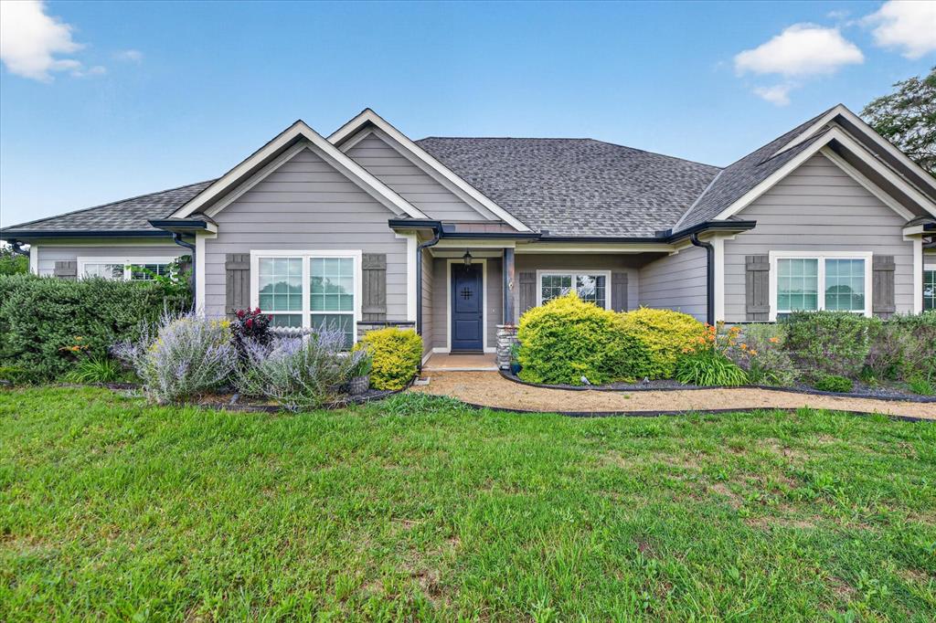 Welcome to your private slice of Texas paradise in Justin. This stunning custom-built home sits on 1.4 beautifully maintained acres, offering the perfect blend of luxury, space, and country charm.

Step inside and be greeted by soaring tall ceilings throughout and an open-concept floor plan designed for both everyday living and effortless entertaining. The spacious kitchen is the heart of the home, featuring granite countertops, abundant cabinetry, and seamless flow into the living and dining areas.

With five generously sized bedrooms plus a dedicated study, there’s room for everyone to spread out and work from home with ease. The Texas-sized primary suite is a true retreat, complete with custom finishes and thoughtful details throughout.

Outdoors is where this property truly shines. The fully fenced acreage includes cross-fencing—perfect for animals—along with a barn, boat and RV storage, and an additional storage building. An automatic gate adds both convenience and security, creating a private estate feel while still being close to town.

Even better—this property is located in a neighborhood with no restrictions, giving you the flexibility to run a business from home if desired. Whether you need space for equipment, clients, livestock, or simply room to grow, the possibilities here are wide open.

If you’ve been searching for custom craftsmanship, acreage, freedom, and room to live the Texas lifestyle—this one checks every box.