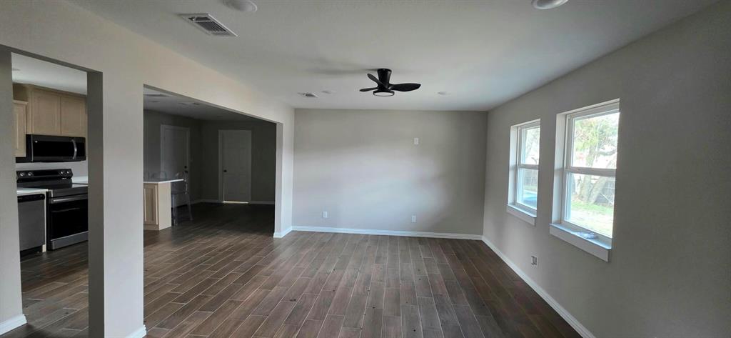 A beautifully remodeled house with an extra size lot.  This property offers 3-bedroom, 2 bath home with modern upgrades and timeless charm. Enjoy brand-new flooring, updated kitchen and bathrooms, fresh paint throughout, new appliances and a spacious backyard perfect for entertaining. This house is located in the Heart of Greenville located just 35 miles northeast of the Dallas Ft. Worth metropolitan area, Greenville has all of the charm of a small East Texas town, but with a wonderful twist and some fun surprises! Greenville truly has something for everyone. This home is just right for growing families.