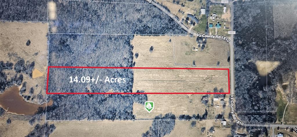 Beautiful AG exempt 14.09 (approx) acre tract located just outside the city limits of Grand Saline. Part of a 3 parcel tract totaling 38.99 acres. Great location, just minutes from town and less than 90 minutes to Dallas, 45 minutes to Tyler, 20 minutes to Canton, 15 minutes to Mineola and close to Lake Fork.  Close to shopping, schools and dining.  Partially wooded, with a picturesque pond, nestled among the trees, ideal for fishing, wildlife watching, or simply enjoying the view. The topography of the land is predominantly level, providing ease of access and potential for various uses such as farming, ranching, or residential construction.  Electricity available.  No city taxes.  Enjoy the beauty of the East Texas countryside with abundant wildlife, serene nature, and a country atmosphere.  The land is currently AG exempt and has lots of wide open pasture making site prep easy and straightforward.  This property is ready for whatever you have in mind from a weekend escape, to building a home, starting a farm, development, or just a future investment. No mobile or manufactured homes allowed. See MLS #21141930 and MLS #21039353 for information on the other two lots.