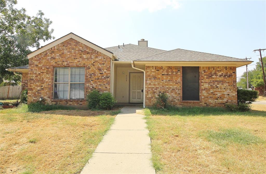 Wonderful 2-2 duplex nestled on corner lot in S. Arlington ready for move-in! Front entry leads to the light & bright living area. The living area features a vaulted ceiling, corner WBFP and wall of windows that provide lots of natural light. Galley style kitchen includes a built-in microwave, dishwasher, disposal and stove. Full size utility area and breakfast area off kitchen. Both bedrooms offer ceiling fans and walk-in closets. Rear entry 2 car carport. Just minutes from schools and multiple shopping and dining options. Owner maintains lawn. Call now to schedule your personal tour! Storage shed not for tenant use.