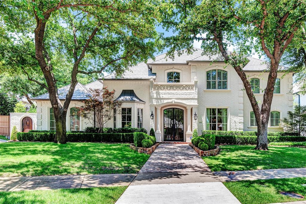 This luxurious masterpiece has been professionally redesigned with custom upgrades to reflect sophistication and elegance in its impeccable attention to detail in every room. Every inch of the home was reconfigured to maximize space, resulting in a home that is awe-inspiring. Distinctive features abound: French Limestone floors, water leak detection system, temperature controlled 600+ bottle wine room, a cozy home office with built-in desk under the front stairs, walk-in pantry with built-in coffee station, wet bar with hidden closet, 2 wifi networks (one specifically for zoom calls), hidden storage and more. Each guest bedroom has a large private bath with custom tiles and oversized walk-in closet. The Media room has a dry bar and configured to be a 6th bedroom. Primary bedroom has pool access and a room-sized walk-in closet with built-in cabinets and shoe wall. Spend sunny days in the pool with covered outdoor stone living center and built-in grill.