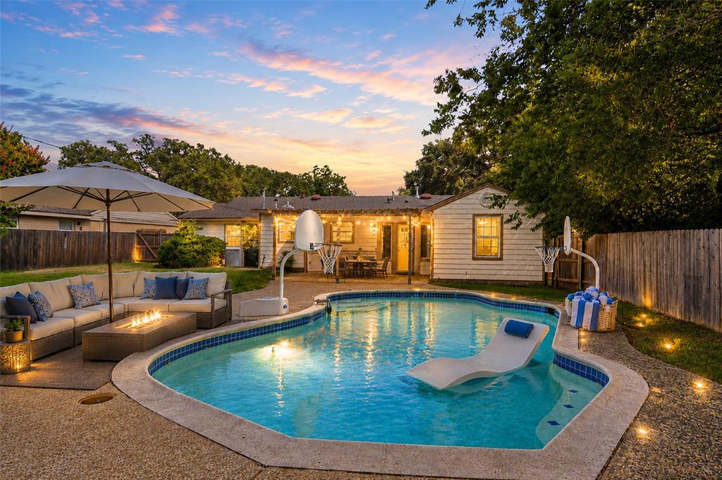 Discover this Westcliff gem featuring an increasingly hard-to-find private in-ground pool, just minutes from TCU. Offering 4 bedrooms, 2 bathrooms, and approximately 1,641 square feet, this home combines comfortable living, modern finishes, and an exceptional outdoor retreat in one of Fort Worth's most desirable neighborhoods.

Inside, engineered wood flooring flows through the main living areas, creating a warm and inviting atmosphere. The kitchen features granite countertops, a huge center island with breakfast bar, stainless steel appliances, abundant cabinet space, and an efficient layout that opens seamlessly to the living and dining areas. Neutral finishes and abundant natural light create a timeless backdrop ready for your personal style.

The flexible floor plan includes four spacious bedrooms and two full bathrooms, making the home ideal for a variety of lifestyles. Whether you need space for family, guests, a home office, or hobbies, the thoughtful layout offers comfort and versatility for everyday living.

Step outside to your own private backyard oasis. The sparkling in-ground pool creates the perfect setting for relaxing, entertaining friends, hosting summer cookouts, or simply cooling off during warm Texas afternoons. With generous patio space and room to unwind, the backyard becomes a true extension of the home's living area.

Conveniently located near TCU, Foster Park, Hulen Mall, grocery stores, restaurants, and shopping destinations, this home offers easy access to many of Fort Worth's most popular amenities. Buyers seeking proximity to campus will appreciate the opportunity to build equity through ownership rather than paying rent, while investors will recognize the enduring appeal of this highly sought-after location. TCU parents will find it an attractive alternative to expensive dormitory living.

Zoned to Westcliff Elementary, McLean Middle School, and Paschal High School.

Offered at $445,000.