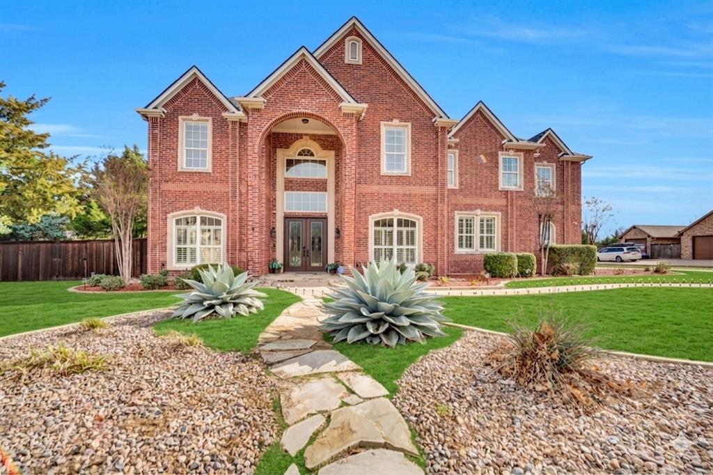 Don’t forget to ask about our additional incentives from the seller and lender! Step into this stunning Midlothian home that blends elegance, comfort, and true entertainer’s appeal. With many spacious bedrooms, it’s perfectly designed for both everyday living and hosting. The home features two primary suites, one on the first floor with dual vanities, separate closets, a cozy fireplace, and private access to a peaceful side yard, and a second upstairs suite offering flexibility for guests or multigenerational living. A private guest bedroom with its own full bath provides easy access for poolside and outdoor entertaining. The chef’s kitchen is a standout, complete with a 5-burner gas cooktop, double ovens, a butler’s pantry, and a large island ideal for gathering and meal prep. A grand staircase creates an impressive entry and seamless flow throughout the home. You’ll also find two versatile flex spaces, abundant storage, a 3-car garage with epoxy flooring, a dedicated exercise room, and a media room perfect for movie nights. Upstairs, enjoy balcony views overlooking your backyard retreat featuring a heated pool and peaceful waterfront views of the pond. This is a home you truly need to experience in person to appreciate its space, design, and lifestyle. Located in a golf cart-friendly community with scenic walking paths, this property offers a quiet setting just outside city limits meaning no city taxes and a more relaxed way of living.