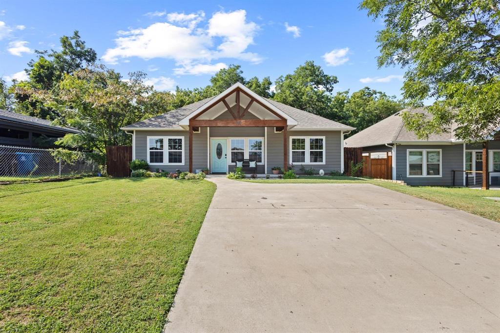 Welcome to this beautifully maintained, move-in ready, 3 Bedroom, 2 Bathroom home. Step inside to find a bright, open living space with beautiful vaulted ceilings that create a spacious feel. The large backyard provides plenty of space for outdoor entertaining, gatherings, or simply relaxing under the Texas sky! Down town Denison is conveniently located just minutes away. This home has been lovingly cared for, extremely cozy and creates a very inviting atmosphere. Schedule you showing today!