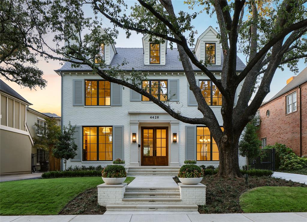 JUST COMPLETED! Luxury new construction in walking distance to HP Village & Bradfield. Southern transitional home designed by Harris Briggs & built by Knox Built Construction with interior design by Morgan Farrow Interiors. This luxury home has every amenity! The main house is 5,333sf PLUS a 408sf detached guest quarters with a full bath. The grand entry is flanked by dining room & study with fireplace. Enjoy entertaining in the light-filled lounge with wet bar, ice maker & built-ins. Open kitchen boasts SubZero-Wolf appliances, while the family room overlooks large covered porch with screens & fireplace. Upstairs, the master suite offers a spacious bathroom & generous closet, as well as 3 additional bedrooms with en-suite baths & large closets. Spacious third floor includes bedroom with full bath & large closet, as well as two separate flex spaces -- great as a playroom, media room, workout area or craft room. Separate quarters, pool bath & 2-car garage.