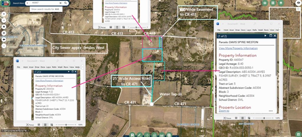 ABS A0304 JAMES FISHER SURVEY, SHEET 3, TRACT 89 - Land