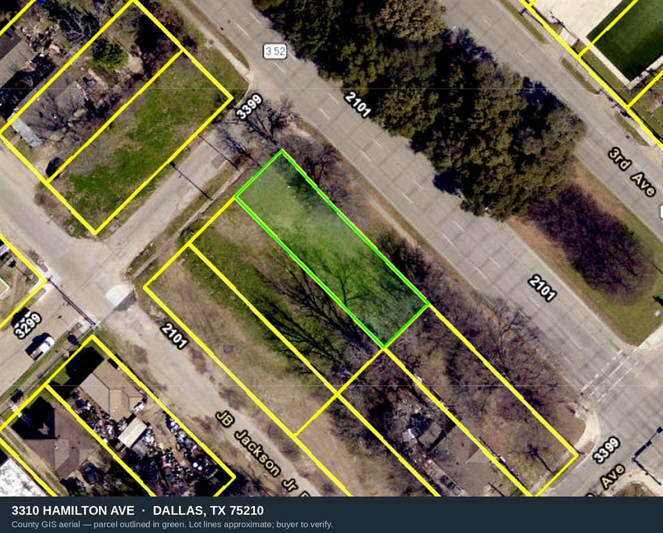 Prime vacant lot located just minutes from Fair Park, Downtown Dallas, major highways, dining, entertainment, and employment centers. Whether you're an investor, builder, or future homeowner, this property offers tremendous potential for new construction. Convenient access to city amenities and ongoing area development makes this an attractive option for those looking to capitalize on the growth and revitalization of the surrounding neighborhood. Buyer and buyer's agent to verify all zoning, utility availability, building requirements, and development restrictions.