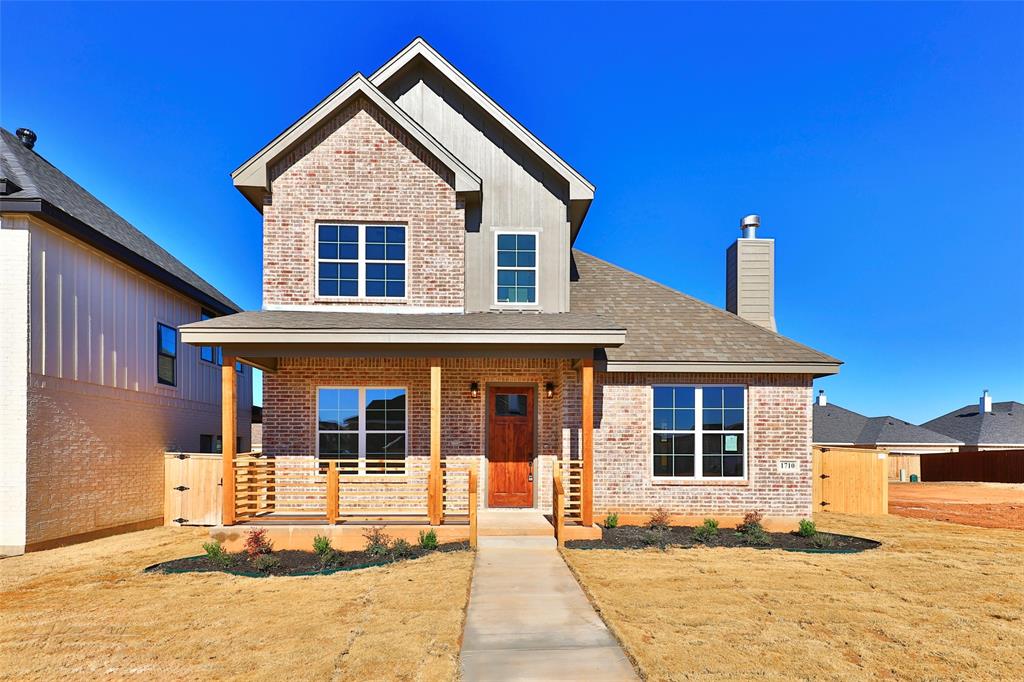 Welcome to this stunning custom home in the highly sought-after Griffith Lake Estates, where modern design meets exceptional community living. Featuring 4 bedrooms, 3 full bathrooms, and a spacious loft, this thoughtfully designed floor plan offers the perfect blend of comfort, functionality, and style.

The main level includes a private primary suite and a guest bedroom with a full bath nearby, making it ideal for guests, multi-generational living, or a home office setup. The luxurious primary retreat offers a spa-like bathroom with a soaking tub, separate shower, and generous closet space. The open-concept living area is anchored by a beautiful gas fireplace and flows seamlessly into the dining and kitchen spaces, creating the perfect setting for everyday living and entertaining.

Upstairs, you'll find two additional bedrooms, a full bathroom, and a versatile loft area that can serve as a second living space, game room, media room, or study area.

Step outside to enjoy the covered patio and outdoor kitchen, perfect for hosting family and friends year-round. Located in Griffith Lake Estates, residents enjoy access to a private lake with fishing, kayaking, a community dock, swimming pool, and beautiful outdoor spaces.

Conveniently located just minutes from Hendrick Medical Center, Hardin-Simmons University, Abilene Christian University, shopping, dining, and entertainment, this home offers the perfect combination of peaceful community living and easy access to everything Abilene has to offer.