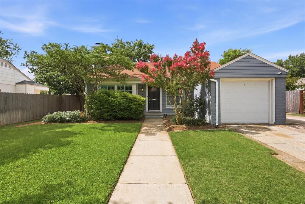 Located in highly sought-after Ridglea North, this thoughtfully updated 3-bedroom, 2-bath home offers timeless character paired with modern comfort in one of Fort Worth’s most beloved neighborhoods. Renovated in 2019, the light-filled interior features hardwood floors, an open-concept layout, and an inviting living room anchored by a refurbished fireplace with gas logs. The updated kitchen offers granite countertops, stainless steel appliances, generous prep space, and a charming built-in dining nook with bench seating and hidden storage. The private primary suite overlooks the backyard, where a covered patio creates the perfect setting for relaxing or entertaining. The one-car garage is best suited for a compact or smaller vehicle. Ideally located just moments from Berney Park, Camp Bowie amenities, and downtown Fort Worth, this is a wonderful opportunity to own a beautifully maintained home in the heart of Fort Worth.