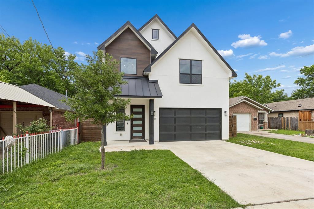 **4 Beds - 3.5 Baths - 2,534 SqFt**

Welcome to this stunning modern two-story residence nestled in the heart of booming Trinity Groves — one of the city's most exciting and rapidly evolving neighborhoods. Built with exceptional quality and thoughtful craftsmanship, this home showcases real oak hardwood floors throughout, custom cabinetry, and gleaming quartz countertops that reflect a commitment to superior materials and lasting design.

The open floor plan invites effortless living, anchored by a showpiece kitchen featuring a massive island, stainless steel appliances, and elegant finishes that inspire both everyday meals and memorable gatherings. Soaring ten-foot ceilings and eight-foot doors on the main level create a grand yet welcoming atmosphere flooded with natural light.

The downstairs primary suite is a true retreat, complete with a luxurious en-suite bath offering a separate garden tub, walk-in shower, and an oversized closet designed for ultimate organization. Upstairs, three generously sized bedrooms and two full bathrooms provide comfortable space for family or guests, all graced with the same beautiful oak flooring.

Step outside to a private backyard enclosed by a six-foot cedar fence — perfect for relaxation or entertaining. This Green Certified home delivers energy efficiency without sacrificing style.

Location is everything, and this property delivers. Just minutes from Downtown Dallas, Bishop Arts, and the Design District, you'll enjoy world-class dining, shopping, and culture at your doorstep. 

Don't miss this extraordinary opportunity. Schedule your Showing today!...