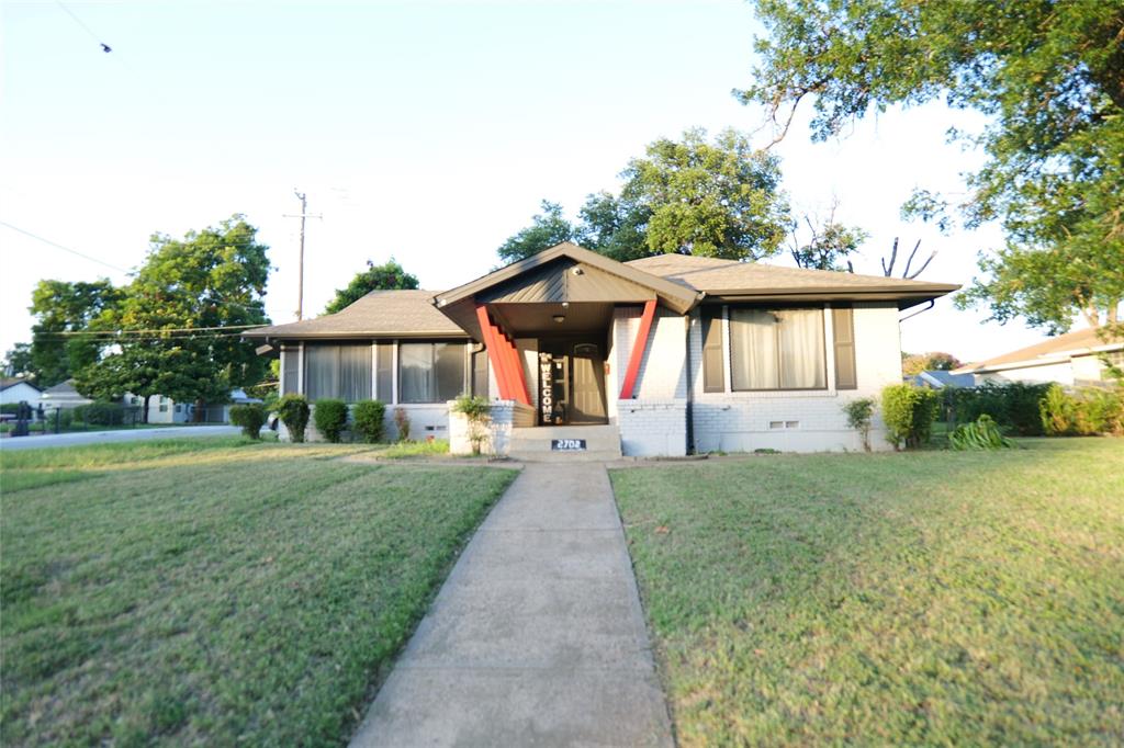Welcome to 2702 Belknap Ave, a beautifully renovated corner-lot home that's ready for its next family to create lasting memories. Situated on an oversized 0.2931-acre lot in an established neighborhood, this move-in-ready property offers the perfect blend of modern updates, functionality, and convenience. This thoughtfully updated home features 3 spacious bedrooms, 2 full bathrooms, and a 2-car garage. Recent improvements include a brand-new kitchen, new flooring throughout, a redesigned layout that enhances flow and livability, a newly added bathroom, and a recently replaced HVAC system. The result is a true turnkey opportunity for homeowners and investors alike. The large corner lot provides plenty of outdoor space for entertaining, gardening, future additions, or simply enjoying the privacy and flexibility that comes with extra land. Whether you're looking for a primary residence, a long-term investment, or a mid-term rental opportunity, this property checks all the boxes. Location is everything, and this home delivers. Enjoy quick access to Cedar Crest Golf Course, Downtown Dallas, Bishop Arts District, Deep Ellum, the Dallas Zoo, the VA Hospital, public transit routes, and major highways, making commuting and entertainment a breeze. With modern updates already completed and a prime Dallas location, all that's left to do is move in and make it your own. Don't miss your opportunity to own this beautifully renovated home with endless potential. Schedule your showing today before it's gone!