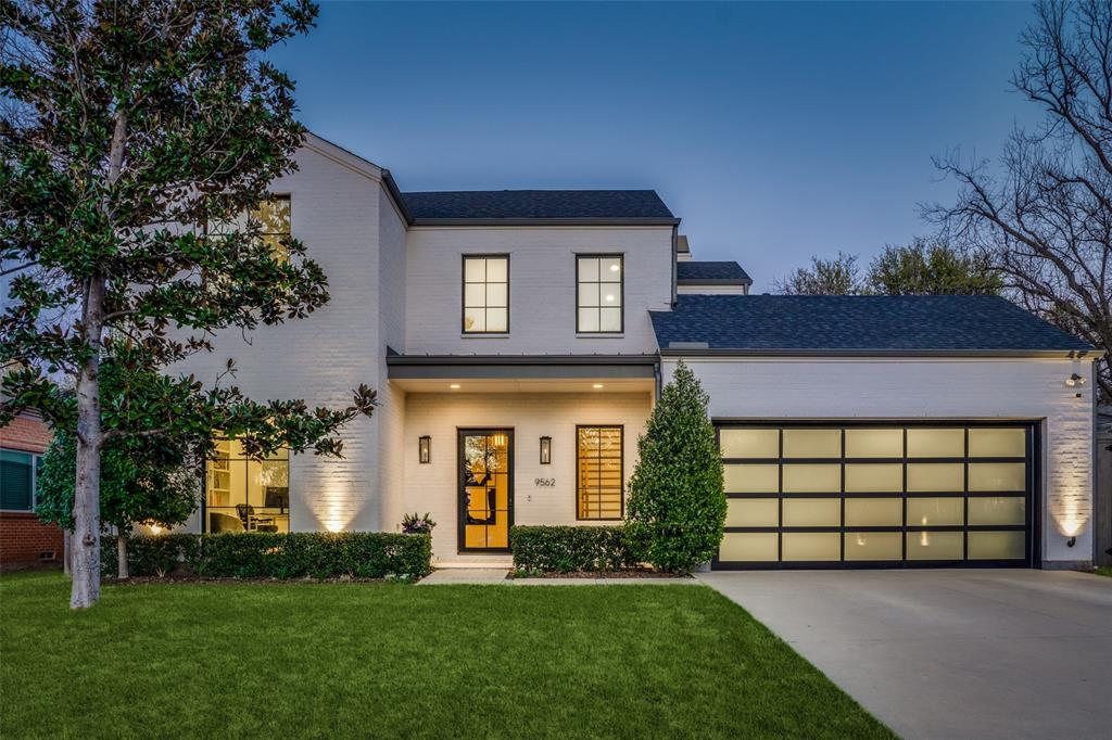 Move-in ready on Midway Hollow’s most desirable East side. With both classic and modern influences, this timeless transitional sits on a wide lot with privacy and a rare park-like back view. The luxury finish-out includes solid white oak floors, level 4 smooth walls, with many other elevated details and quality craftsmanship. Enjoy a truly seamless indoor-outdoor lifestyle with covered patio and fireplace, an oversized custom pool with spa, a continuous oversized deck, a thoughtfully landscaped environment, and a gas connection for an outdoor grill. Built in late 2020, and thoroughly maintained, this home feels and lives brand new. 

The open entry leads to a private office with custom built-ins and coffered ceiling, as well as a flexible space than can be used as a formal dining room, sitting area, den or additional workspace. The chef's kitchen is the ultimate gathering place with a stunning oversized waterfall island; it offers a Sub-Zero with an interior dispenser for filtered water and ice, an instant hot-tap, a full Bosch appliance package with dishwasher, double-ovens, microwave, and gas range, a butler's pantry and wine fridge. The large sunny breakfast room includes a view of the pool. 

This well-appointed home has beautiful upgrades everywhere. RH luxury lighting in entry, living room, kitchen and primary closet. Marble primary bath. Generously sized rooms, larger closets, and significant storage. 11 ft ceilings in living room and primary bedroom. Game-media-flex room with upgraded built-ins and beverage fridge. Custom RH window hardware and drapery. Dedicated fitness room with mirrored wall, can also be used as storage.  Oversized laundry with built-in desk.  Dimmable lights. Covered gutters. Outdoor gas lamps. Significant storage and closet space. Transferrable warranty left on high-end Carrier HVAC and Marvin windows and doors. Less than 10 minutes from Dallas' premiere private schools. Walking distance to Central Market. Ten minutes to Love Field.