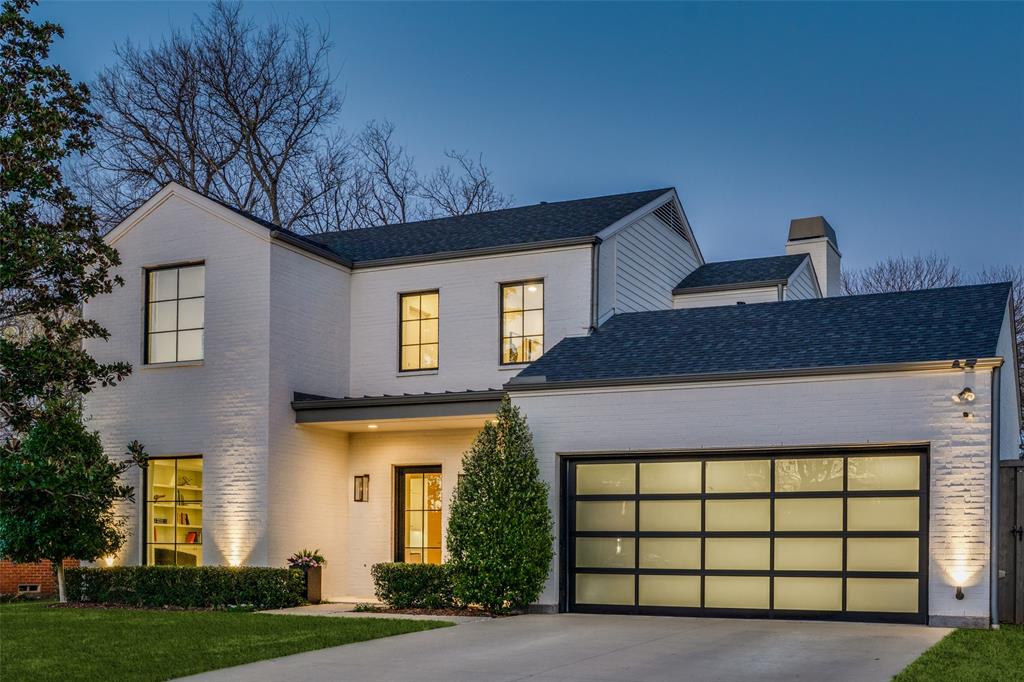Move-in ready on Midway Hollow’s most desirable East side. With both classic and modern influences, this timeless transitional sits on a wide lot with privacy and a rare park-like back view. The luxury finish-out includes solid white oak floors, level 4 smooth walls, with many other elevated details and quality craftsmanship. Enjoy a truly seamless indoor-outdoor lifestyle with covered patio and fireplace, an oversized custom pool with spa, a continuous oversized deck, a thoughtfully landscaped environment, and a gas connection for an outdoor grill. Built in late 2020, and thoroughly maintained, this home feels and lives brand new. 

The open entry leads to a private office with custom built-ins and coffered ceiling, as well as a flexible space than can be used as a formal dining room, sitting area, den or additional workspace. The chef's kitchen is the ultimate gathering place with a stunning oversized waterfall island; it offers a Sub-Zero with an interior dispenser for filtered water and ice, an instant hot-tap, a full Bosch appliance package with dishwasher, double-ovens, microwave, and gas range, a butler's pantry and wine fridge. The large sunny breakfast room includes a view of the pool. 

This well-appointed home has beautiful upgrades everywhere. RH luxury lighting in entry, living room, kitchen and primary closet. Marble primary bath. Generously sized rooms, larger closets, and significant storage. 11 ft ceilings in living room and primary bedroom. Game-media-flex room with upgraded built-ins and beverage fridge. Custom RH window hardware and drapery. Dedicated fitness room with mirrored wall, can also be used as storage.  Oversized laundry with built-in desk.  Dimmable lights. Covered gutters. Outdoor gas lamps. Significant storage and closet space. Transferrable warranty left on high-end Carrier HVAC and Marvin windows and doors. Less than 10 minutes from Dallas' premiere private schools. Walking distance to Central Market. Ten minutes to Love Field.