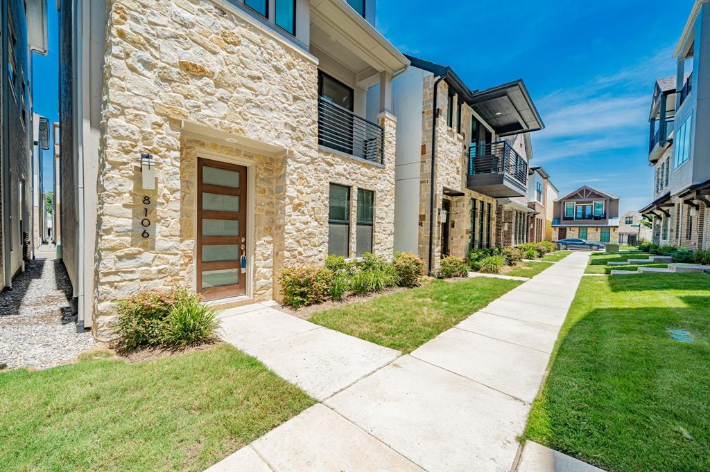 Come see this gorgeous home in the newly completed community of Merion at Midtown Park. Built in 2022 and thoughtfully designed for modern comfort, this home has an exceptionally functional layout with lots of amazing upgrades throughout! The top-floor primary suite features a spacious walk-in closet and electric shades for convenience and privacy. Two additional bedrooms are located right on the first floor—ideal for guests, family, or a private office suite. The main floor is all about everyday living and entertaining, with an open-concept kitchen, living and dining area. The kitchen is upgraded with an accent-painted island, coffee bar, stylish pulls, and pendant lighting that ties everything together. Additional upgrades include remote electric shades in the living room and primary bedroom, built in office nook right off the kitchen and upgraded light fixtures in all bathrooms adding comfort and style. This home blends modern luxury with functional living across every floor. 

Merion at Midtown Park is more than a community—it's a lifestyle. Enjoy access to resort-style amenities including an Infinity edge pool, dog park, grilling area with seating for entertainment, private cabanas, gas-powered fire pit, key-pad pedestrian entries, pocket green spaces throughout and plenty of parking for all your guests. You'll also love being part of a vibrant and welcoming community with wonderful neighbors who make it feel like home. Conveniently located just minutes from Downtown Dallas, Trader Joe's, NorthPark Center, Preston Center, SMU, major hospitals like Medical City and Presbyterian, top-rated schools, direct connection to Dallas’ expansive walking and biking trail system and easy access to major highways. This one is a must see. Schedule your showing today!