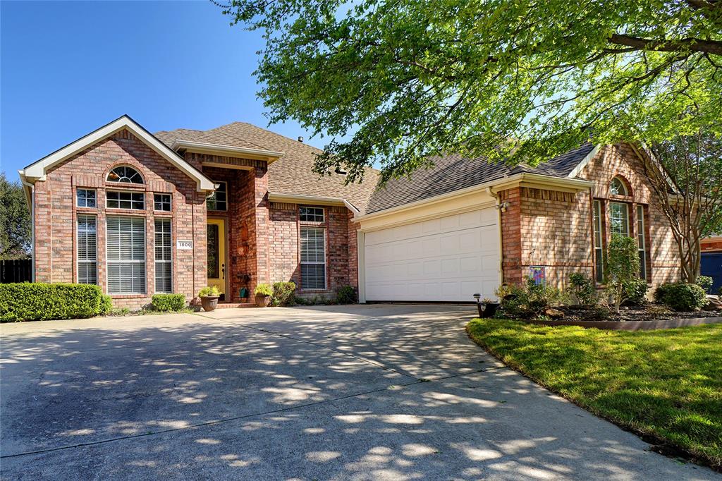 PREMIUM ONE STORY HOME in Hidden Lakes Master Planned Community across the street from Sky Creek Golf Course!  Step inside the spacious entry - large private office with French doors at the front of the home!  Open Floor Plan features hardwood flooring thru halls and living areas - carpet is in bedrooms only.  Split floor plan with private Master Suite.  Large island kitchen with stainless steel appliances - opens to spacious family room with gas log fireplace.  Entertain on the lovely back patio with arbor - professional landscaping & excellent lawn! Walk just around the corner to community pool, playground and ball fields.  Nice washer, dryer and refrigerator are all working and included, but will not be replaced should they stop working for any reason. Garage has a charging station for an electric car!  Landlord MIGHT accept small dogs or cats on a case by case basis only. Absolutely no smoking inside or outside - including garage. MINIMUM CREDIT SCORE OF 680+ IS REQUIRED.